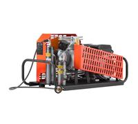 VEVOR Compresseur d'Air PCP, 30 MPa, 4 Cylindres, 60 L/min, avec Système de Refroidissement par Ventilateur, pour Bouteille de Plongée Sous-marine, Paintball, Carabine PCP, Lutte contre les Incendies