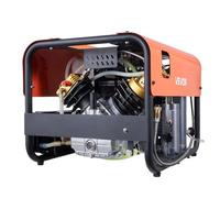 VEVOR Compresseur d'Air PCP 30 MPa Double Cylindre Arrêt Automatique, Système de Refroidissement par Eau, Ventilateur Intégré, pour Bouteille de Plongée Sous-marine, Paintball, Carabine à Air Comprimé