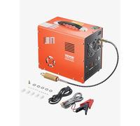 VEVOR Compresseur d'air PCP, 300 W 30 MPa, avec convertisseur intégré et système de refroidissement par ventilateur, arrêt automatique, pompe de réservoir de paintball sans huile pour pistolet à air