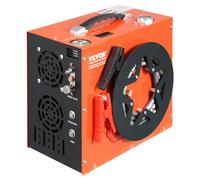 VEVOR Compresseur d'air PCP portable 30 MPa refroidissement eau ventilateur intégré, arrêt auto, compresseur réservoir paintball CC 12 V/CA 230 V pour pistolet à air, bouteille de plongée sous-marine