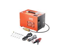 VEVOR Compresseur d'air portable PCP 250 W 30 MPa – convertisseur intégré, sans huile, arrêt manuel