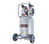 VEVOR Compresseur d'Air Sans Huile 49 L Réservoir de Compresseur d'Air Silencieux 2 CV 116 PSI 8 bar pour Gonflage Pneus Réparation Automobile Peinture par Pulvérisation Clouage Menuiserie
