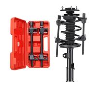 Compresseur de jambe de force à ressort VEVOR, pack de 2. Outil de compression de ressort de vis haute performance, portée de 265 mm, pour voitures, camions, motos, noir, capacité de charge 1200 kg