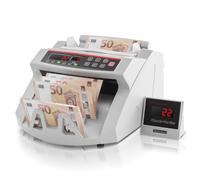 VEVOR Compteuse de billets USD/EUR – Détecteur UV, MG, IR, DD – Grand écran LCD et écran externe