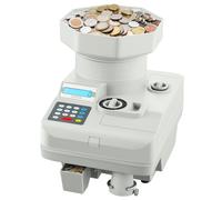 VEVOR Compteuse trieuse de pièces professionnelle – 11 000 pièces, écran LCD, tri et comptage