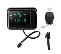 VEVOR Contrôleur de Chauffage Diesel DC 5 V, Kit de Panneau de Commande pour Réchauffeur de Stationnement 2 kW/5 kW/8 kW, avec Écran LCD et Télécommande, Pièce de Remplacement pour Entretien