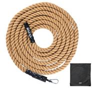 VEVOR Corde d'Escalade de Gym 38,1 mm x 6,1 m, Corde à Grimper avec Capacité de 227 kg, Corde de Jute pour Fitness et Musculation Robuste, Cordage d’Entraînement en Salle de Sport et à Domicile