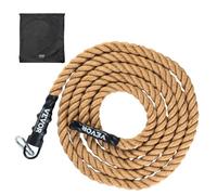 VEVOR Corde d'Escalade de Gym 38,1 mm x 9,15 m, Corde à Grimper avec Capacité de 227 kg, Corde de Jute pour Fitness et Musculation Robuste, Cordage d’Entraînement en Salle de Sport et à Domicile