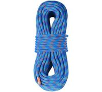 VEVOR Corde d'Escalade Dynamique 10,2 mm 50 m, Corde de Sécurité Extérieure Tension de Rupture 25 kN, en Fibre Extensible avec Mousquetons, pour Évasion, Descente en Rappel, Sauvetage Incendie, Bleu