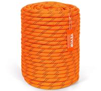 VEVOR Corde en polyester doublement tressée, 1,27 cm x 67,7 m, 48 brins, 3600 kg de résistance à la rupture, corde d'escalade en plein air, corde d'entretien des arbres pour la randonnée en falaise, l