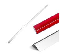 VEVOR Cornière Protection d'Angle Murale Acier Inox 10 PCS 25x25x1217 mm Adhésif