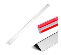 VEVOR Cornière Protection d'Angle Murale Acier Inox 10 PCS 38x38x1217 mm Adhésif