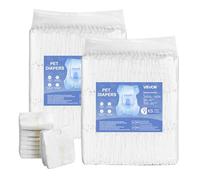 VEVOR Couches Jetables pour Chiens Femelles Super Absorbantes Taille XS 144 PCS
