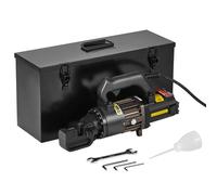 VEVOR Coupe-barres Hydraulique Électrique Portable Diamètre de Coupe Jusqu'à 4-20 mm Outil de Coupe de Barres d'Armature en Acier Haute Puissance 1000 W avec Accessoires Riches, Bidon d'Huile, Noir