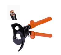 VEVOR Coupe Câble à Cliquet, Pince Coupe Câbles avec Lames en Acier à Ressort et Poignées Revêtues de PVC, pour Fils en Cuivre et Alu jusqu'à 500 mm² 1000 MCM, avec Bouton à Dégagement Rapide