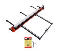 VEVOR Coupe Carreaux Manuel 1600 mm Coupe Carrelage Grand Format pour Céramique, avec Rail Alu Rigide, Tête Coulissante Améliorée, Guide d'Alignement Précis, Molette Carbure de Tungstène, à Roulettes