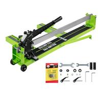 VEVOR Coupe Carrelage Manuel 800 mm Coupe-Carreaux, épaisseur de Coupe 6-15 mm Réglable Coupeur Carrelage en Acier avec Positionnement Laser Infrarouge pour Couper Céramique Porcelaine Carreaux Polis