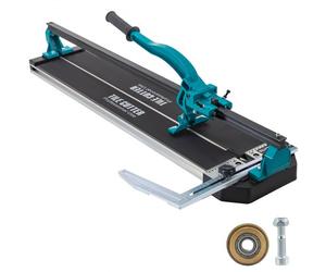 VEVOR Coupe Carrelage 800 mm, Coupe Carreaux Manuels avec Positionnement Laser Précis | Rail Simple | Coupe-carreaux Manuels Professionnels pour Couper les Carreaux en Différentes Tailles