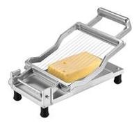 VEVOR Coupe-Fromage à Fil Coupe-Beurre 1 cm et 2 cm Trancheuse à Fromage Cuisine Inox