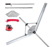 VEVOR Coupe Herbe Aquatique, Largeur Max 1219 mm, Coupe Mauvaises Herbes Lac, Outil à Couper Plantes Aquatiques d'Étang, Lames en Acier Tranchantes, Corde 9 m, pour Quenouilles, Phragmites, Nénuphars