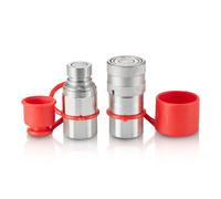 VEVOR Coupleur Hydraulique Raccord Rapide 1/2" NPT 1 Paire Chargeuse Compacte