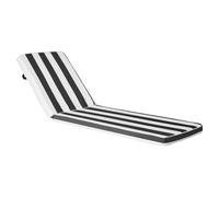 VEVOR Coussin de Bain de Soleil Chaise Longue Étanche Épais 189 x 56 cm 2 PCS