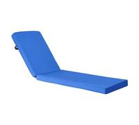 VEVOR Coussin de Bain de Soleil Chaise Longue Jardin Étanche Épais 183x53,3 cm