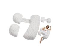 VEVOR Coussin de Grossesse Oreiller Maternité Réglable Doux Respirant Forme H