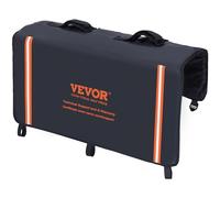 VEVOR Coussin de Protection de Hayon 84x83 cm Coussin de Hayon Porte-Vélos en PVC et Éponge Housse de Protection pour Hayon de Pick-up 2 Sangles de Fixation Poche à Outils Transport 2 Vélos Kayak VTT