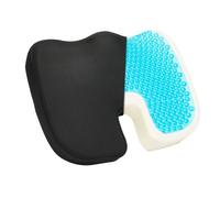 VEVOR Coussin de Siège en Gel Rafraîchissant et Mousse Mémoire de Forme, Coussin de Chaise en U, avec Housse Amovible, pour Soulager la Pression d'Assise sur Fauteuil Roulant, Voyage, Bureau, Voiture