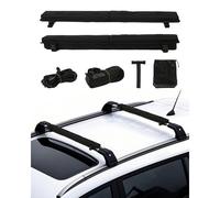 VEVOR Coussinets de Toit Universels 76,2 cm, Coussinets pour Barres Transversales et Porte-Kayak, Charge 80 kg, avec 2 Sangles d'Arrimage, 2 Sangles à Boucle Rapide et Sac, pour Canoë Planche de Surf