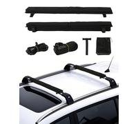 VEVOR Coussinets de Toit Universels 76,2 cm, Coussinets pour Barres Transversales et Porte-Kayak, Charge 80 kg, avec 2 Sangles d'Arrimage, 2 Sangles à Boucle Rapide et Sac, pour Canoë Planche de Surf