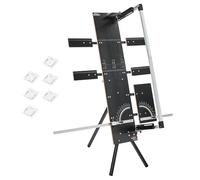 VEVOR Couteau à Mousse à Fil Chaud Électrique, 200 W, Découpeur de Mousse Polystyrène Autoportant, avec 6 Fils Chauffants Nickel-chrome, Longueur de Coupe Max 1150 mm, pour Couper Panneaux KT, Éponge