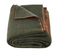 VEVOR Couverture de Camping en Laine 80% Chaude Voyage 1,62x2,23 m Vert Armée