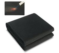 VEVOR Couverture de Soudage Ignifuge, 310x700 mm Couverture Anti-feu Fibre de Carbone Résistante à la Chaleur 982 ℃ Tapis de Soudage Isolant Découpable pour Protection Contre Étincelles, Éclaboussures