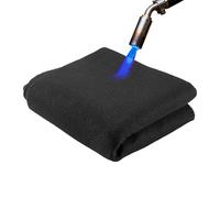 VEVOR Couverture de Soudage Ignifuge Feutre de Carbone 1016 x 1016 mm Couverture de Protection Résistante à la Chaleur 982 °C Tapis de Soudage Isolant Ignifuge en Fibre de Carbone 3,5 mm d'Épaisseur