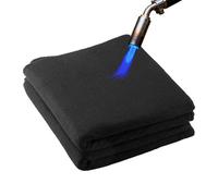 VEVOR Couverture de Soudage Ignifuge Feutre de Carbone Lot de 2 508 x 914 mm Couverture de Protection Résistante à la Chaleur 982 °C Tapis de Soudage Isolant Ignifuge Fibre Carbone 3,5 mm Épaisseur