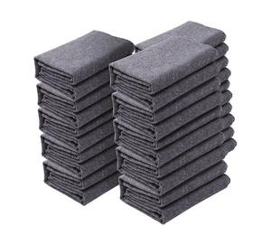 VEVOR Couvertures de Déménagement de Meubles 1829x1372 mm Lot de 12 Grandes Couvertures de Protection d'Emballage Robustes en Coton Recyclé pour Protéger Meubles Planchers Appareils Électroménagers