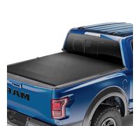 VEVOR Couvre-Benne à 4 Volets, Compatible avec Ram 1500 2002-2024 (Y Compris Classic et New) et Ram 2500 3500 2003-2024, Couvre-Tonneau Rigide pour Benne Intérieure 1869 x 1610 mm, pour Pick-up