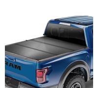VEVOR Couvre-Benne à Trois Volets, Compatible avec Ford F-250 F-350 Super Duty 1999-2024, Flanc Plat 2052 mm, Couvre-Tonneau Rigide pour Benne Intérieure 2052 x 1646 mm/2080 x 1699 mm, 181,4 kg, Noir