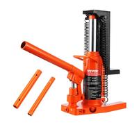 VEVOR Cric à Patte Hydraulique, 2,5 T à la Patte, Cric de Machine Capacité de Levage 5 T en Haut, Hauteur de la Patte 20-135 mm, Hauteur du Dessus 227-340 mm, pour Levage des Machines, Industrie