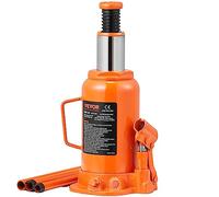 VEVOR Cric Bouteille Hydraulique 20 T Gamme de Levage 240-450 mm Cric de Levage Hydraulique avec Longue Poignée pour Changement de Pneus Levage des Voitures Automobiles SUV Pick-up Atelier Garage