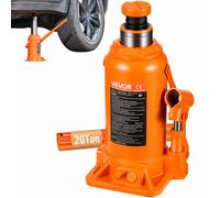 VEVOR Cric bouteille hydraulique 20 T Plage 22,5–43,5 cm Orange