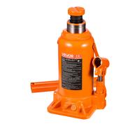 VEVOR Cric bouteille hydraulique 20 T Plage 22,5–43,5 cm Orange