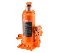 VEVOR Cric Bouteille Hydraulique Grande Capacité 10 T, Cric de Levage pour Voiture Plage de Levage 235-470 mm, pour Entretien Réparation Automobile et Équipement Agricole, Atelier Garage, Orange