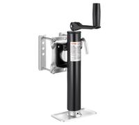 VEVOR Cric de remorque robuste, capacité de charge de 907,2 kg, élévateur pivotant de 25,4 cm pour camping-car, cheval et utilitaire