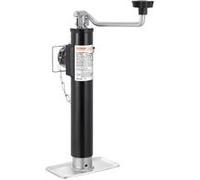 VEVOR Cric de Remorque à Souder, Charge Dynamique 907 kg, Course 254 mm, avec Poignée, Levage 283-533 mm, pour Remorque de Camping-car, Remorque à Chevaux, Remorque Utilitaire, Remorque de Yacht