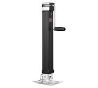 VEVOR Cric de Remorque, Support Cric Remorque à Souder Capacité de Charge 3629 kg avec Manivelle pour Soulever le Remorque de Camping-car, Remorque à Chevaux, Remorque Utilitaire, Remorque de Yacht