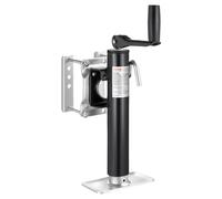 VEVOR Cric de remorque robuste, capacité de charge de 907,2 kg, élévateur pivotant de 25,4 cm pour camping-car, cheval, utilitaire et yacht