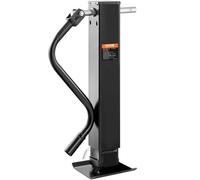 VEVOR Cric de Remorque, Support Cric Remorque à Souder Capacité de Charge 5443 kg avec Manivelle pour Soulever le Remorque de Camping-car, Remorque à Chevaux, Remorque Utilitaire, Remorque de Yacht